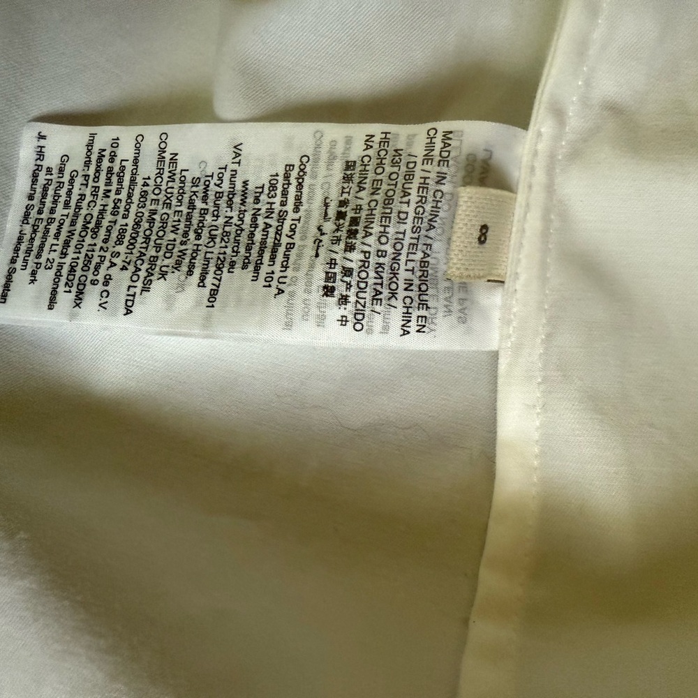 Tory Burch White Button Down - image 5
